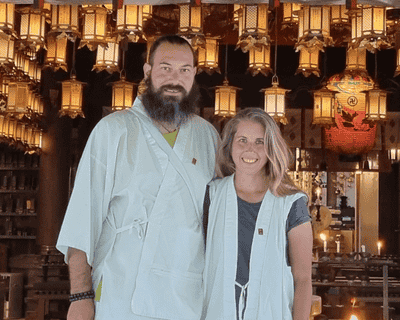 Facundo Figueroa and Ana Macri